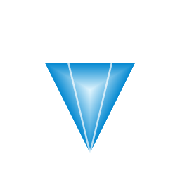 3D Blue Diamond